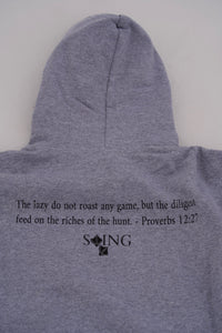 Swing Proverbs Hoodie Gray